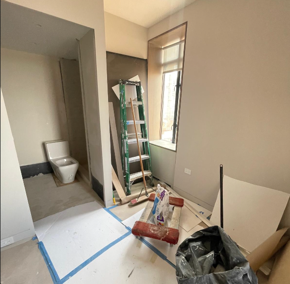 Cleaning post construction